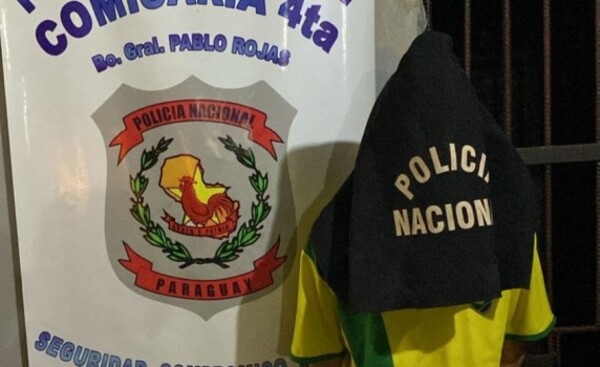 Detienen a sujeto que habría hurtado varios objetos de una vivienda