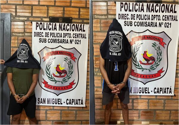 Detienen a sospechosos de "ordeñe" de combustible en Capiatá - trece