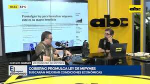 ¿Cómo beneficiará la nueva Ley de Mipymes a los emprendedores?  - ABC TV - ABC Color