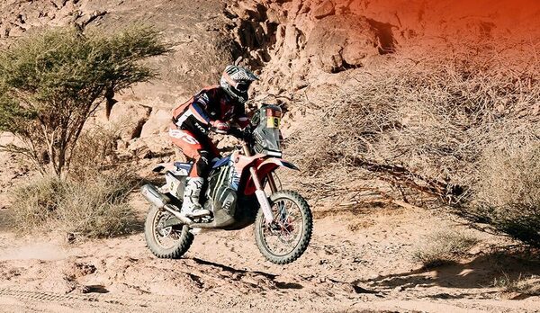 Versus / Ricky Brabec gana la sexta etapa del Dakar en motos por un suspiro