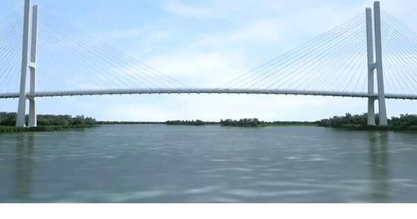 La Nación / Puente de la Bioceánica superó el 65 % de avance al cierre del 2024