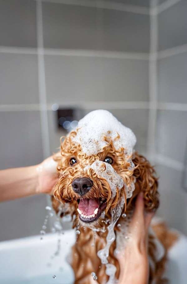 Bañar al perro, una experiencia refrescante - ABC Revista - ABC Color