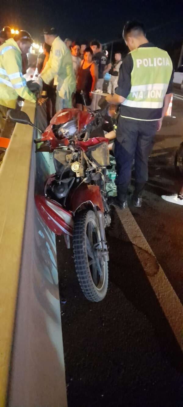 Un muerto en accidente de tránsito en Pedrozo - Policiales - ABC Color