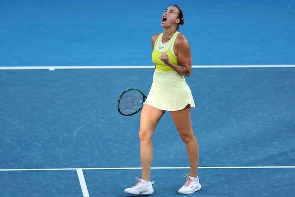 Sabalenka pisa fuerte en Australia en medio de la tormenta - Polideportivo - ABC Color