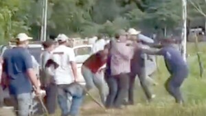 Buscadores de oro y yerbateros se trenzaron