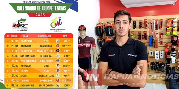 EL CICLISMO EN ITAPÚA INICIA SU TEMPORADA CON GRANDES EVENTOS - Itapúa Noticias