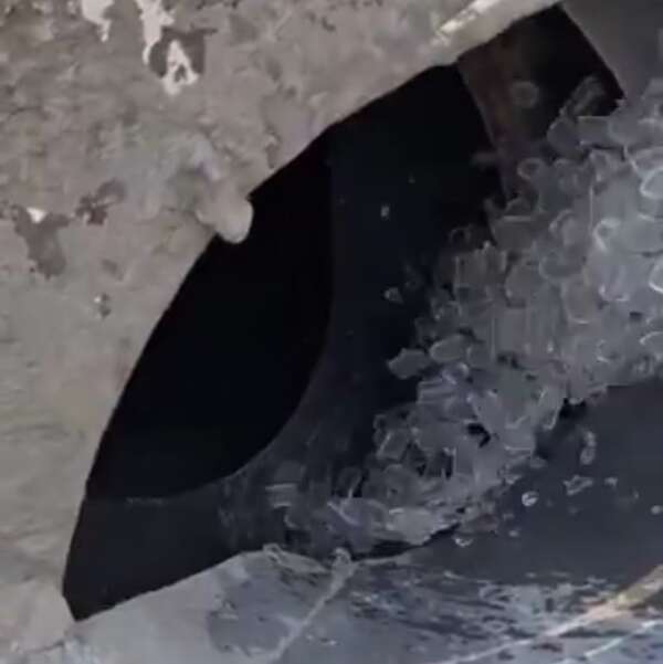Video: así usan hielo para construir la Biocéanica - Economía - ABC Color