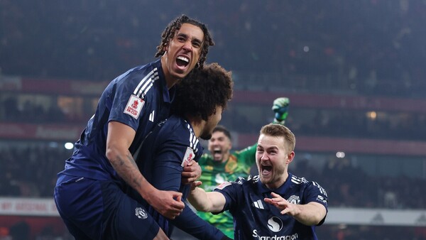 El United noquea al Arsenal de la FA Cup
