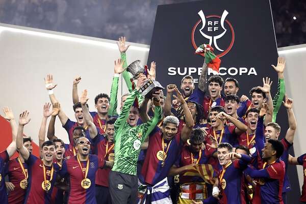 Barcelona conquista la Supercopa de España con goleada al Real Madrid - Fútbol Internacional - ABC Color