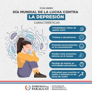 Día Mundial de Lucha contra la Depresión: prevención y tratamiento son posibles - .::Agencia IP::.