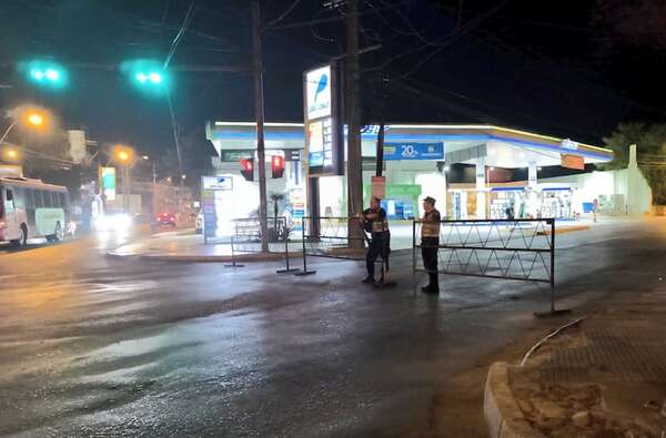 Asunción: avenida Artigas, de nuevo cerrada por manifestación de indígenas - Nacionales - ABC Color