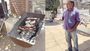 Armaron parrilla en cementerio de la Recoleta: “Hacen asado frente al panteón de mi papá”