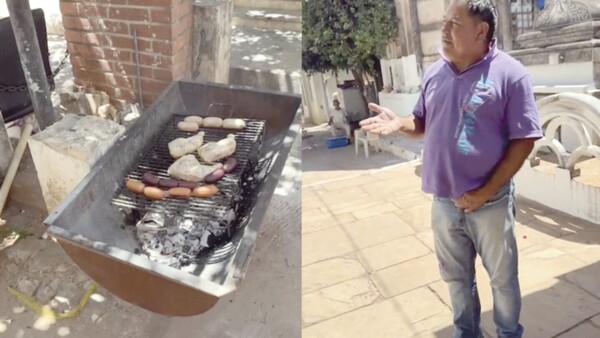 Armaron parrilla en cementerio de la Recoleta: “Hacen asado frente al panteón de mi papá”