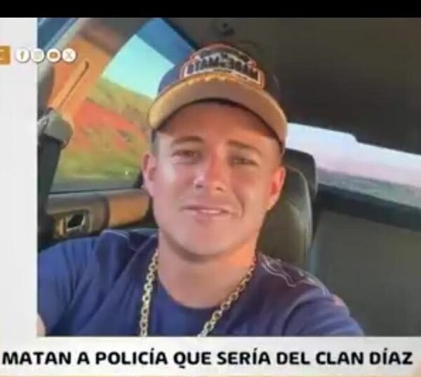 Canindeyú: acribillan a policía miembro del Clan Díaz