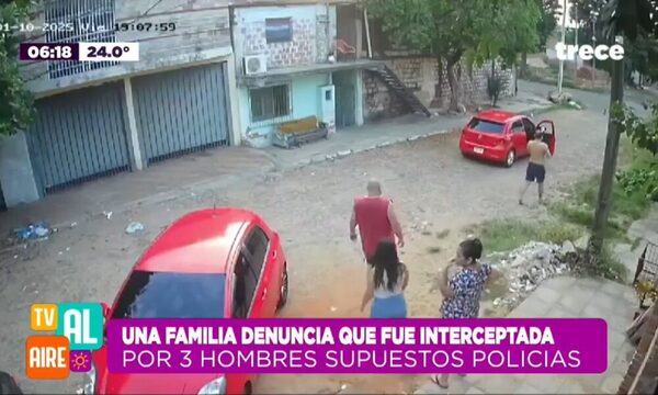 Pedirán imputación de policías que supuestamente extorsionaron a una familia