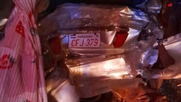 Un fallecido y varios heridos deja cuádruple choque en Hernandarias