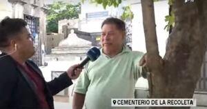 Diario HOY | Asado no fue frente al panteón, ofrecieron mudar la parrilla, “pero ya oikoma la sarambi”