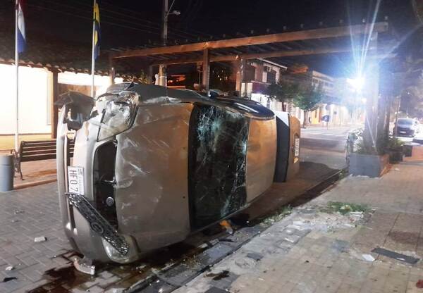 Imputado el hombre alcoholizado que causó un aparatoso accidente en la peatonal de Luque - Judiciales.net