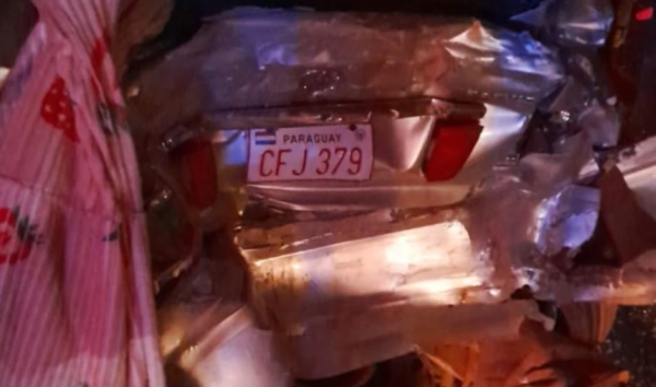 Cuádruple choque deja un fallecido y varios heridos en Hernandarias