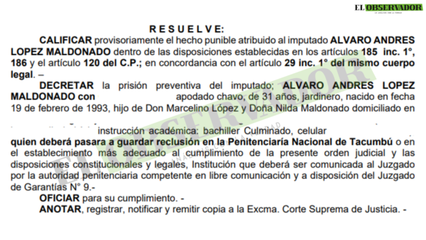 Dictan prisión para jardinero que pedía colaboración para falsas polladas vía extorsión