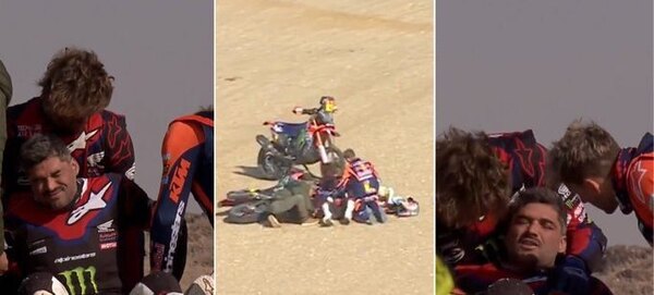Versus / Organización del Dakar da a Benavides ganador de etapa tras varias horas de embrollo