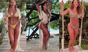 (VIDEO) ¡Marly Figueredo pela cuerazo en sus vacaciones!