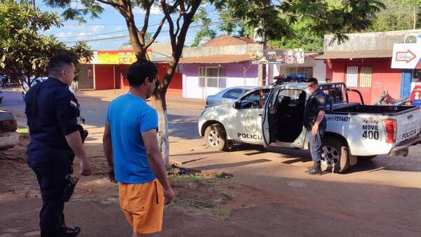 Doña noqueó a su yerno violento
