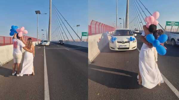 Hicieron llamativa revelación de sexo sobre un puente