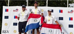 Histórico podio sudamericano para el golf paraguayo - ADN Digital