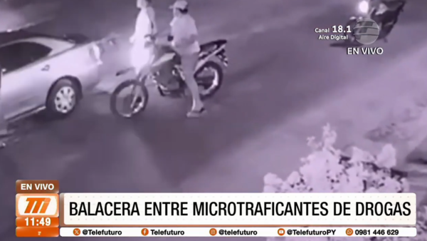 Balacera entre microtraficantes de drogas en San Lorenzo