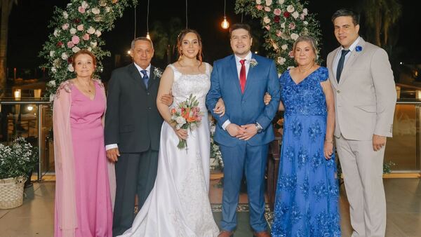 El enlace matrimonial de Vivian y Elías