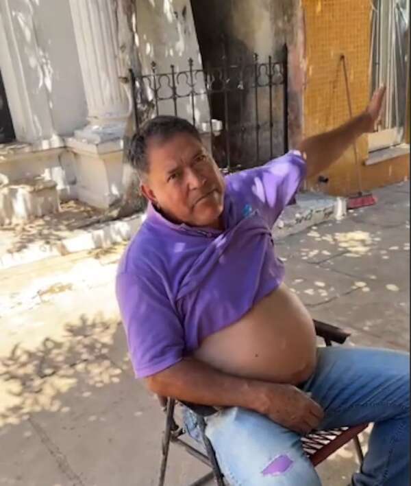 Polémica por asado en el cementerio: esto dice el albañil escrachado en redes sociales - Nacionales - ABC Color