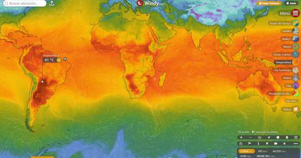La Nación / Ingreso de aire caliente elevará temperaturas