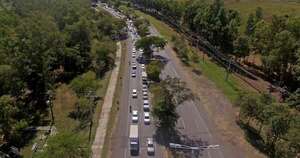 La Nación / Santiago Peña destaca proyectos viales en Central