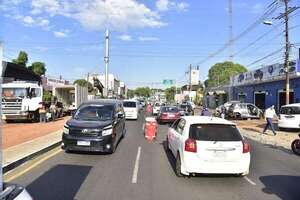 Asunción: otro bloqueo parcial en avenida Eusebio Ayala desde hoy por obras  - Nacionales - ABC Color