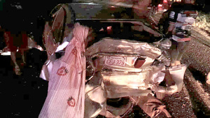 Borracho al volante provocó cuádruple accidente que dejó un muerto y varios heridos - La Clave