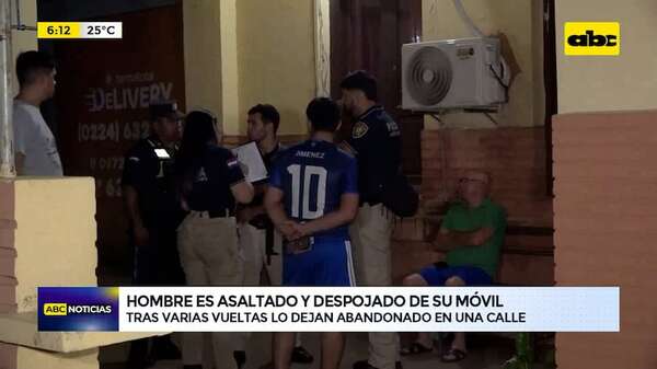 Un hombre fue asaltado y despojado de su vehículo en Itauguá - ABC Noticias - ABC Color
