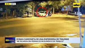 Video: Roban camioneta a una enfermera en el Hospital del Trauma - ABC Noticias - ABC Color