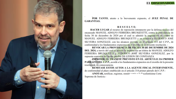 Por falta de fundamentación, devuelven a Fiscalía imputación de exministro de Hacienda