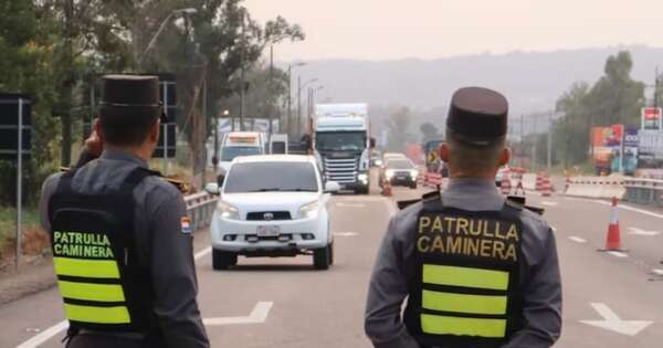 La Nación / Patrulla Caminera sancionó a 900 conductores en una semana