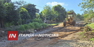 EL GOBIERNO MUNICIPAL DE TRINIDAD IMPULSA IMPORTANTES OBRAS DE INFRAESTRUCTURA - Itapúa Noticias