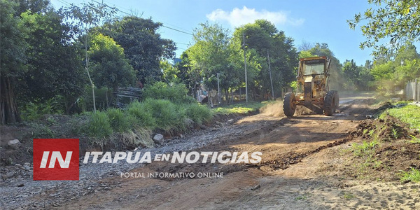 EL GOBIERNO MUNICIPAL DE TRINIDAD IMPULSA IMPORTANTES OBRAS DE INFRAESTRUCTURA - Itapúa Noticias