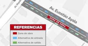 Diario HOY | Inician obras sobre Eusebio Ayala desde el mediodía