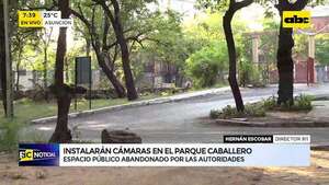 “Plan maestro”: prevé instalación de cámaras en el Parque Caballero  - ABC Noticias - ABC Color