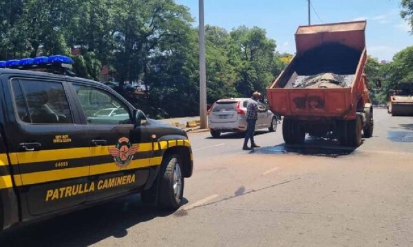 Refuerzan trabajos de reparación de rutas en Caaguazú y Ciudad del Este – Prensa 5
