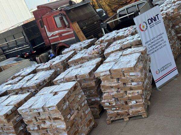 DNIT decomisa unas 1.500 cajas de pollos de contrabando - 1000 Noticias