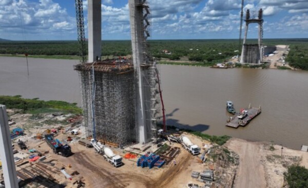 Construcción del Puente de la Bioceánica con 63% de avance