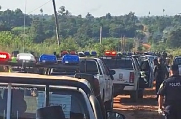 Megaoperativo en Jasy Kañy: desalojan asentamiento con más de 1.200 policías