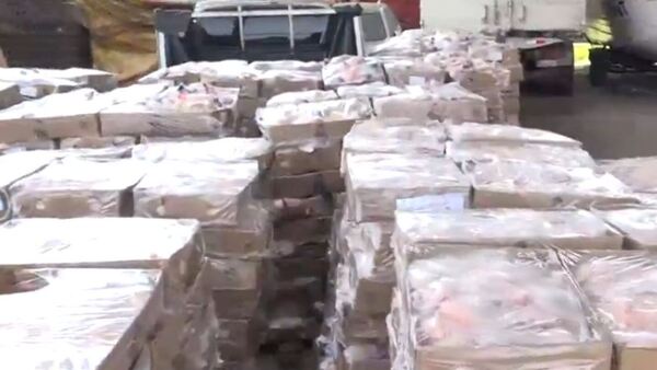 Incautados unos 15.000 kilos de pollo de contrabando que ingresaron desde el Brasil