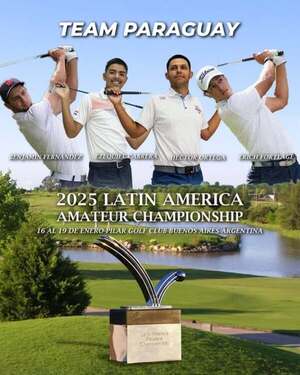 Golfistas paraguayos ante otro desafío: el Latin America Amateur Championship